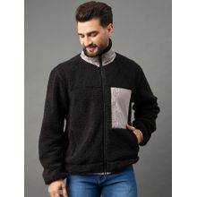 Club York Black High Neck Sweatshirt
