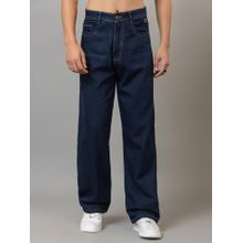 Club York Dark Blue Baggy Fit Denim Jeans