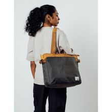 DailyObjects Amber-Charcoal Key Tote Bag (M)