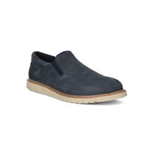 Hush Puppies Blue Mens Slip-On Sneakers