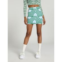 Puma WINTER RINK Women Green Skirt