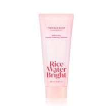 The Face Shop Rice Water Bright Milk&Jelly Doubel Foaming Cleanser