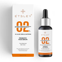 Etsley Synchronight Aloevera & Saffron Extract Face Serum
