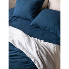Saphed Indigo Linen Pillows