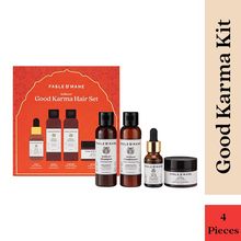 Fable & Mane Holiroots Good Karma Hair Set
