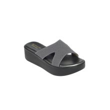 Monrow Solid Or Plain Grey Wedges