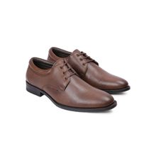 Red Chief Tan Derby's Leather Formal Shoes