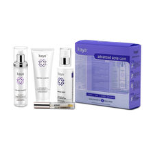 Kaya Advanced Acne Care Kit | Includes Acne Cleanser + Acne Toner + Acne Moisturizer + Spot Corrector | For Oily & Combination Skin | Acne Kit | Acne & Pimple Prone Skin | Set of 4 Items