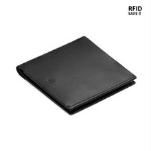Pennline Rfid Safe Slim Bifold Leather Wallet