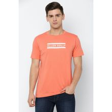 Allen Solly Orange T-Shirt