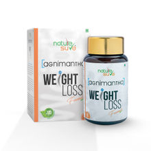 Nature Sure Agnimantha Weight Loss Formula For Fat Loss in Men & Women - 1 Pack (60 Capsules)