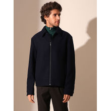 Selected Blue Zipped Jacket