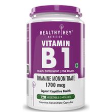 HealthyHey Nutrition Vitamin B1 Thiamine - Veg Capsules