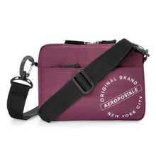Aeropostale Aaron Unisex Polyester Crossbody Bags - Purple