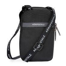 Aeropostale Foster Unisex Polyester Mobile Pouch Sling Bags - Black