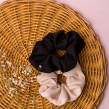 Jewelz Women Solid Elastic Scrunchies