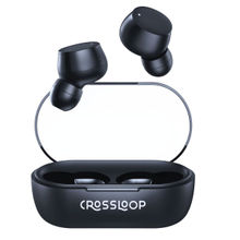 Crossloop Bliss Podz True Wireless Earbuds with Mic Touch Control Voice Assistant IPX3.