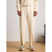 Muvazo Cream Snow Veil Track Pant