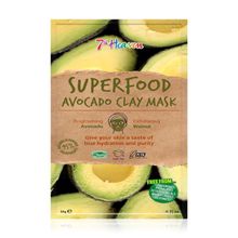 7th Heaven Superfood Avocado Clay Mask Brightening And Exfoliating Mask