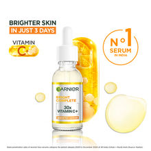 Garnier Bright Complete 30X Vitamin C Serum for Face with 2% Niacinamide + 0.5% Salicylic Acid