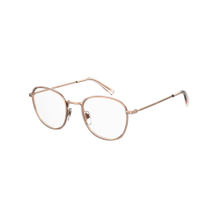 Levi's Pink & Gold Rectangular Full-Rim Frame (104672) (50)