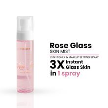 SUROSKIE Roses Glass Skin Mist Toner & Makeup Setting Spray