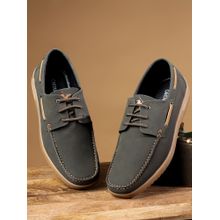 Cantabil Olive Casual Boat Shoes For Men