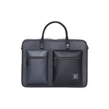 EUME Attache Messenger Bag - Charcoal