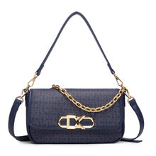 Diana Korr Messi Mini Infinity Navy Blue Handbag for Women