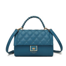 Diana Korr Maddy Infinity Blue Satchels Bag for Women