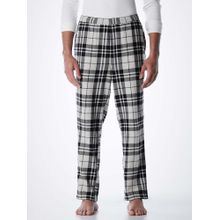 Jack & Jones Men Relaxed Fit White Pyjama