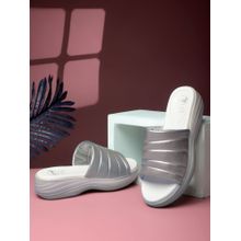 Scholl Women Silver Sandals