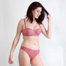 Makclan Lusty Wicked Lace Lingerie Set - Pink