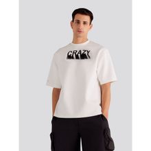 Muvazo Limited Edition Typography Oversized Unisex T-Shirt White
