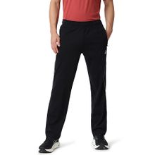 ASICS Open Hem Piping Black Track Pant