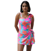 TFW Swim Skort With Tie Up Multi-Color