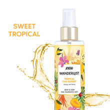 Nykaa Wanderlust Tropical Sunset Fruity & Floral Fine Fragrance Body Mist with Mango & Peony