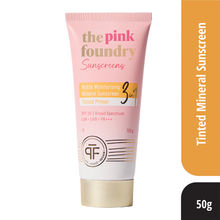The Pink Foundry Tinted Matte Mineral Moisturising Sunscreen - SPF 30, PA+++ & UVA UVB Protection