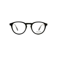 Police Men Full Rim Acetate Oval Black Eyeglass Frame (50)