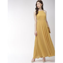 Twenty Dresses By Nykaa Fashion Yellow All I Want Is You Maxi Dress