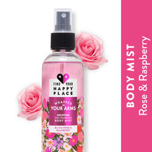 Find Your Happy Place - Wrapped In Your Arms Body Mist Blush Rose & Raspberry With Vitamin E