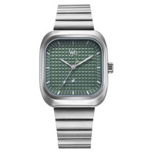 Fastrack Men Green Vyb Maverick Quartz Analog Metal Strap Watch (FV30001SM02W) (M)