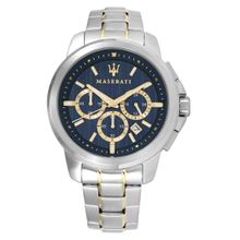 Maserati Successo Chronograph|Date Analog Dial Blue Color Men's Watch- R8873621016