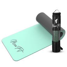 MevoFit TPE Reversible Yoga Mat | Anti-Tear, Non-Slip, Sustainable Yoga Mat | 6MM - Multi-Color