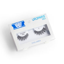 Uroparis Human Hair Eyelashes - PRO 5 / BLACK DOUBLE VOLUME HAIR