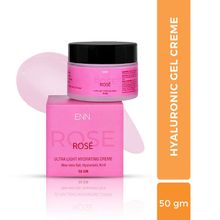 ENN Rose Ultra Light Hydrating Face Cream Infused With Hyaluronic Acid & Aloe Vera Gel