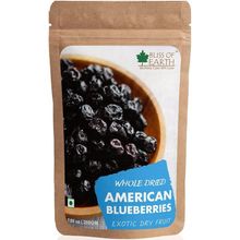 Bliss Of Earth Whole Dried American Blueberries
