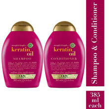 OGX Anti-Breakage Keratin Oil Shampoo & Conditioner