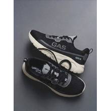 GAS Men Eclipse-V1 Black Casual Sneakers