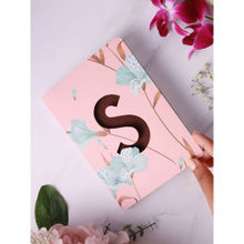 Doodle Initial S - Floral Monogram Notebook